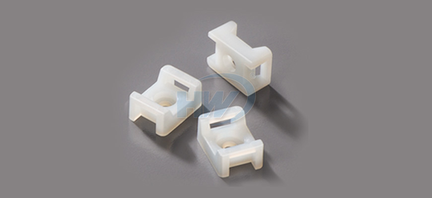 Heavy Duty Cable Tie Mounts 1/4" Mounting Hole
