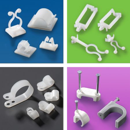 Cable Tie Holders, Clips & Clamps - Cable Tie Holders, Clips & Clamps