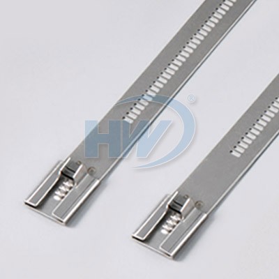 Roestvrijstalen laddertype kabelbinders - Laddertype: