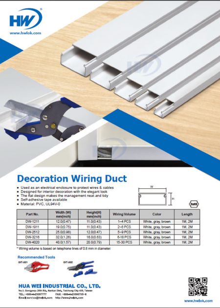 Decoration Wiring Duct Flyer