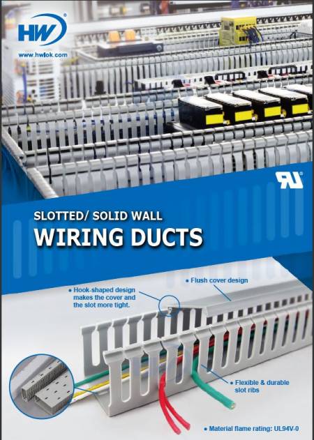 Slotted/ Solid Wall Wiring Ducts (GW Type) Flyer