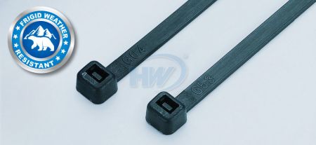 300x7.6mm (11.8x0.30 inch), Cable Ties, PA66, Frigid Weather Resistant, Heavy Duty
