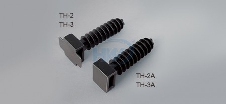 Cable Tie Mounts,Masonry Type, Polyamide,9mm Max. tie width,37.5mm Length