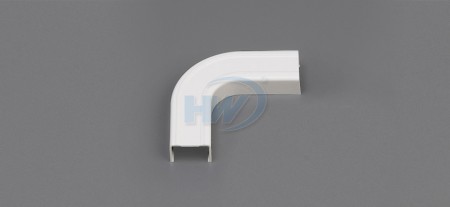 Racores de canaleta: codo plano, para GU-3520,35x20 mm, canaleta de una pieza - Accesorios de canalización