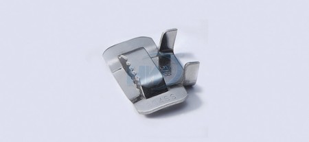 齒式不鏽鋼扣, SS304 / SS316 ,最大允許帶寬0.4"(9.5mm) - 不鏽鋼鋼扣