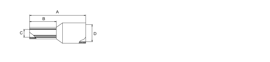 Lot De 100 Embouts De Câble 35 Mm² Gris Pour Câble/toron Isolés à Sertir/sertir En Cuivre étamé