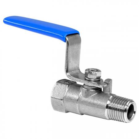 1-PC Male Female Ball Valve - Stainless-steel 1-piece Male Female Ball Valve.