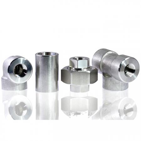 High Pressure Pipe Fittings - High pressure pipe fittings connect with male thread or welding.