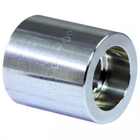 高壓圓半接套焊3M接頭 - 不鏽鋼3000Lb高壓套焊半管接頭。