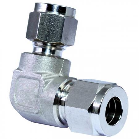 316 Stainless Steel Tube Fittings Reducing Union Elbow - 316 stainless steel double ferrules tube fittings reducing union elbow.
