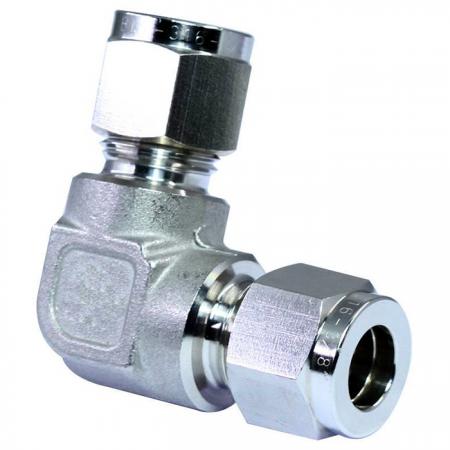 316 Stainless Steel Tube Fittings Union Elbow - 316 stainless steel double ferrules tube fittings union elbow.
