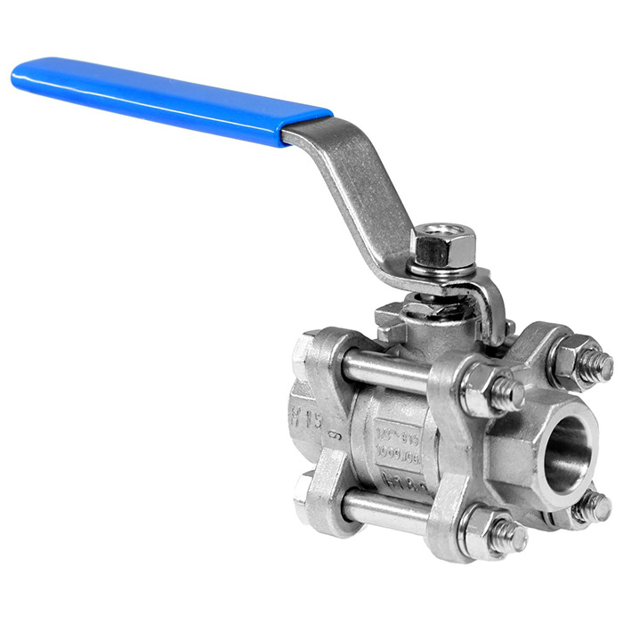 Edelstahl Kugelhahn 1 Zoll BSP - Volldurchgang Ventil Für Wasser, Öl, Gas