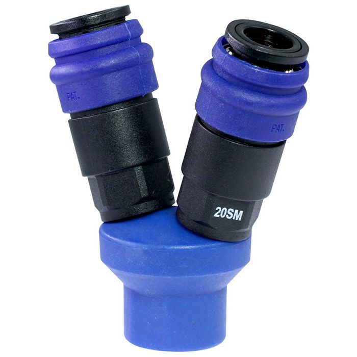 Quick Couplings Manifold Circular with Couplings 3 Outlets (Nylon66 + Fiberglass) Over 40