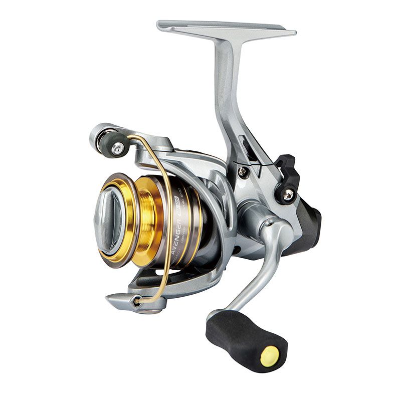 Avenger ABF Spinning Reel - Okuma Avenger ABF Spinning Reel -On/Off auto trip bait feeding system-6BB + 1RB stainless steel bearing system-Cyclonic Flow Rotor technology