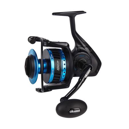 Azores XP Spinning Reel - Okuma Azores XP Spinning Reel- Rigid diecast aluminum body, sideplate and rotor- multi-disc, carbonite and felt drag washers for DFD- Corrosion-resistant, high density gearing