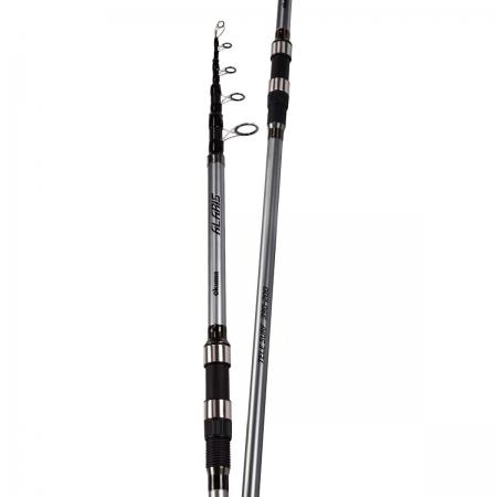 Alaris Tele Surf Rod - Okuma Alaris Tele Surf Rod-Carbon construction-Telescopic 5 sections for fast action-Double legged SIC guides with rubber shock absorbers
