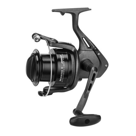 Booster II Spinning Reel - Okuma Booster II Spinning Reel -Corrosion resistant graphite body and rotor-Multi-stop anti-reverse system-Aluminum anodized spool