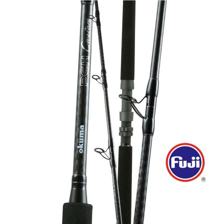 Pch Custom Rod - Okuma Pch Custom Rod-Extremely light weight and responsive 24-ton carbon rod blanks-Okuma’s patent UFR® rod tip technology