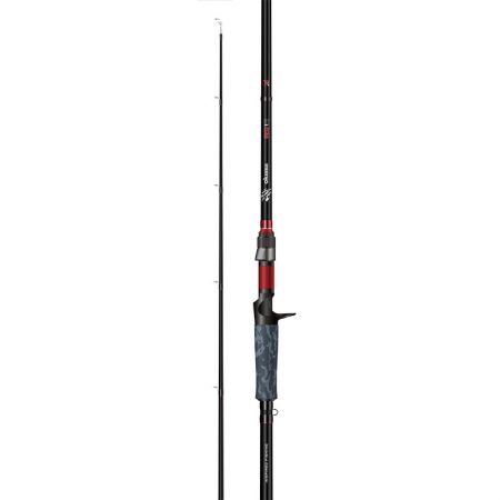 Red V2 Rod - Okuma Red V2 Rod- High modulus ultra-sensitive and responsive carbon blank construction- Fast tape blank special design for bass rods series- Camou EVA split grip and zero fore grip design to reduce the weight and keep the balance