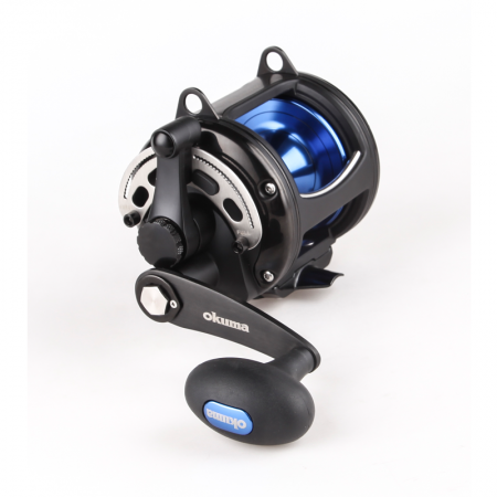 Solterra b Lever Drag Reel (NEW) - Okuma Solterra b Lever Drag Reel- Stainless steel main gears, pinion gears and shafts- Single speed, High-speed and Two-speed models- Durable corrosion-resistant frame & side plates- 2 thrust bearings reduce handle turning force be over 50%.
