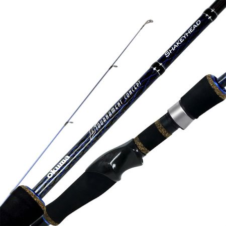 TCS Rod - Okuma TCS Rod-Designed for tournament concept fishing-Ultra sensitive 30T carbon blank construction-EVA split grip and EVA foregrip for reduced weight and feel
