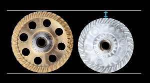 Oversized Precision Machine Cut Alloy Main Gear