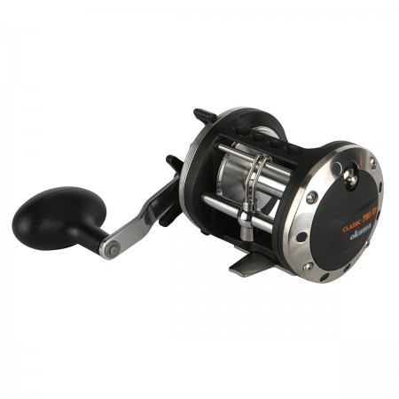 Classic Pro Star Drag Reel - Okuma Classic Pro Star Drag Reel-Stainless steel reel foot for strength-Aluminum power handle with T-style knobs-Stainless steel levelwind line guide system