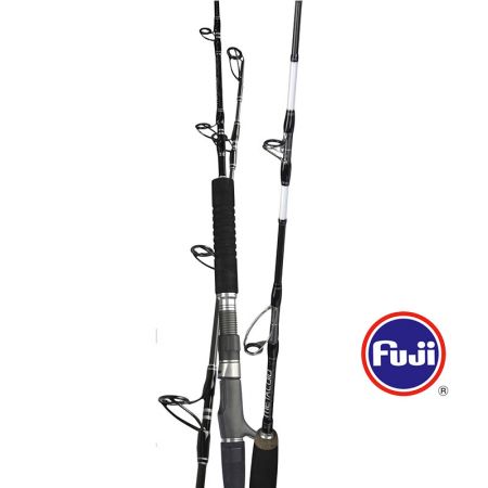 Metaloid Jigging Rod - Okuma Metaloid Jigging Rod-Are made to handle the toughest saltwater fishing-Extremely light weight and responsive 24T carbon rods blanks-Okuma special blanks design to improve hoop strength