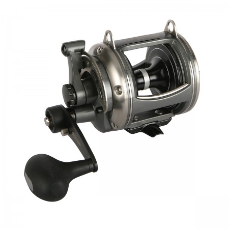 Solterra SLX Lever Drag Reel - Okuma Solterra SLX Lever Drag Reel-2-Speed gearing-Single speed, High-speed and Two-speed models-Durable corrosion-resistant frame & side plates-Stainless steel main gears, pinion gears and shafts