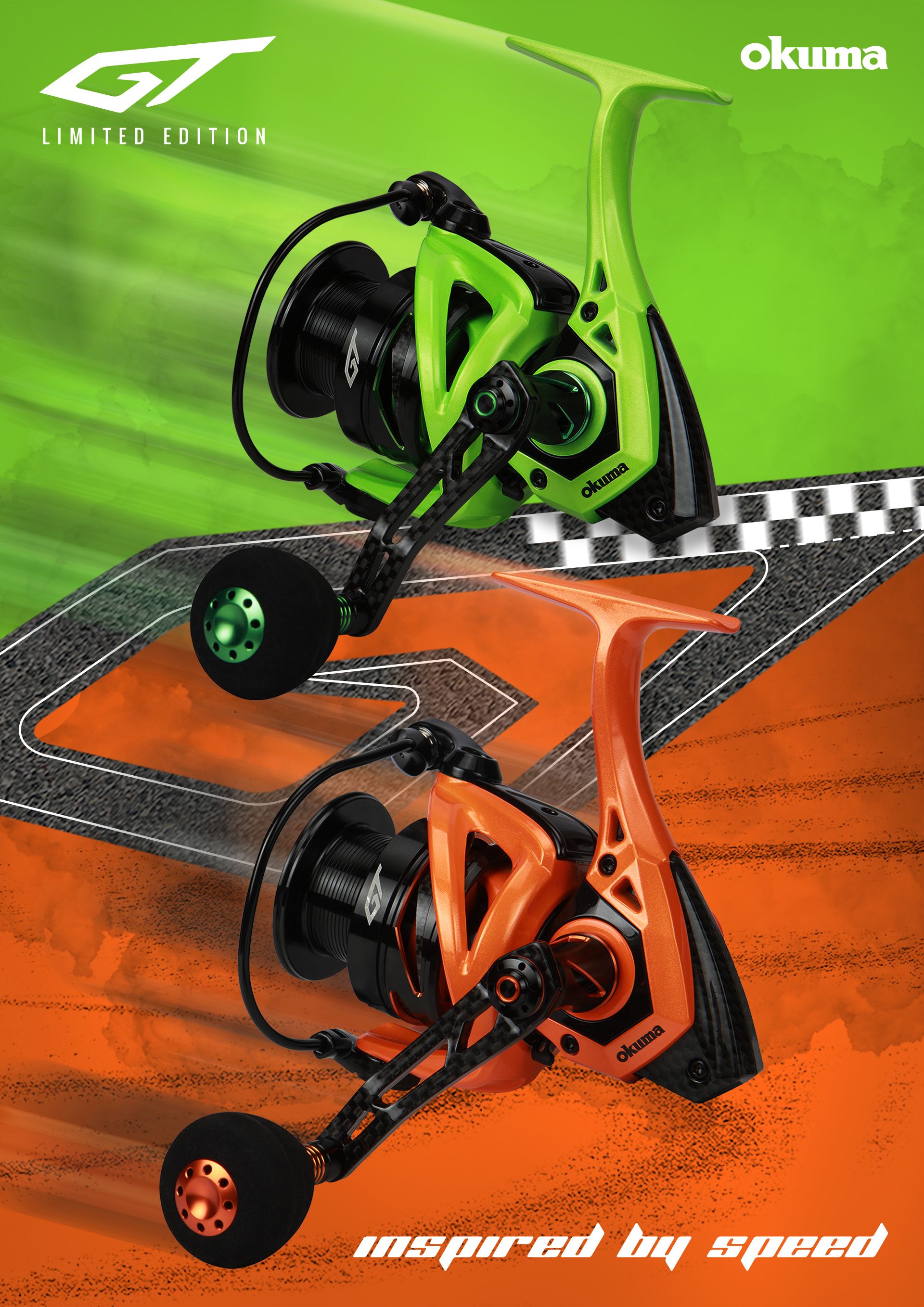 GT Spinning Reel (Limited Edition) OKUMA Fishing Rods and Reels