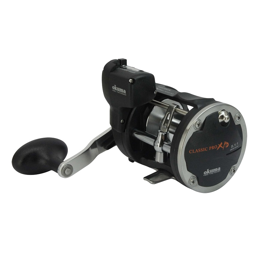Classic Pro XPD Line Counter Reel OKUMA Fishing Rods and Reels