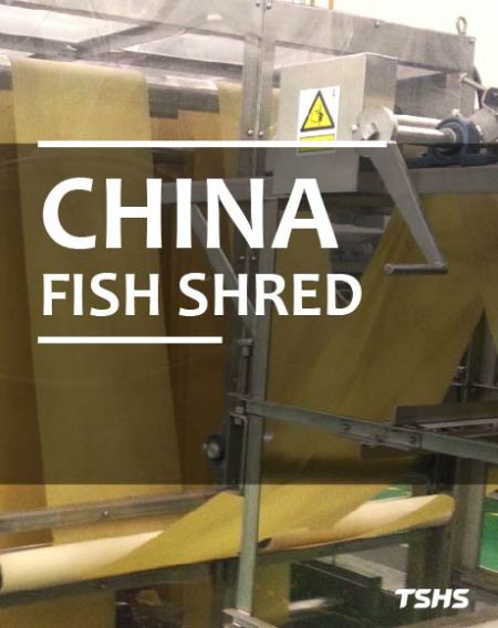 Chaîne de production de craquelins de poisson frit, chaîne de production de pois verts (Chine) - ligne de production de poisson déchiqueté