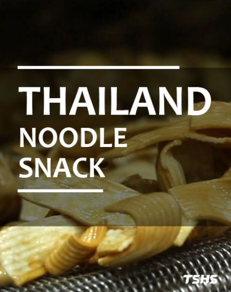 Ligne de production de collations aux nouilles (Thaïlande) - Ligne de production de nouilles snack