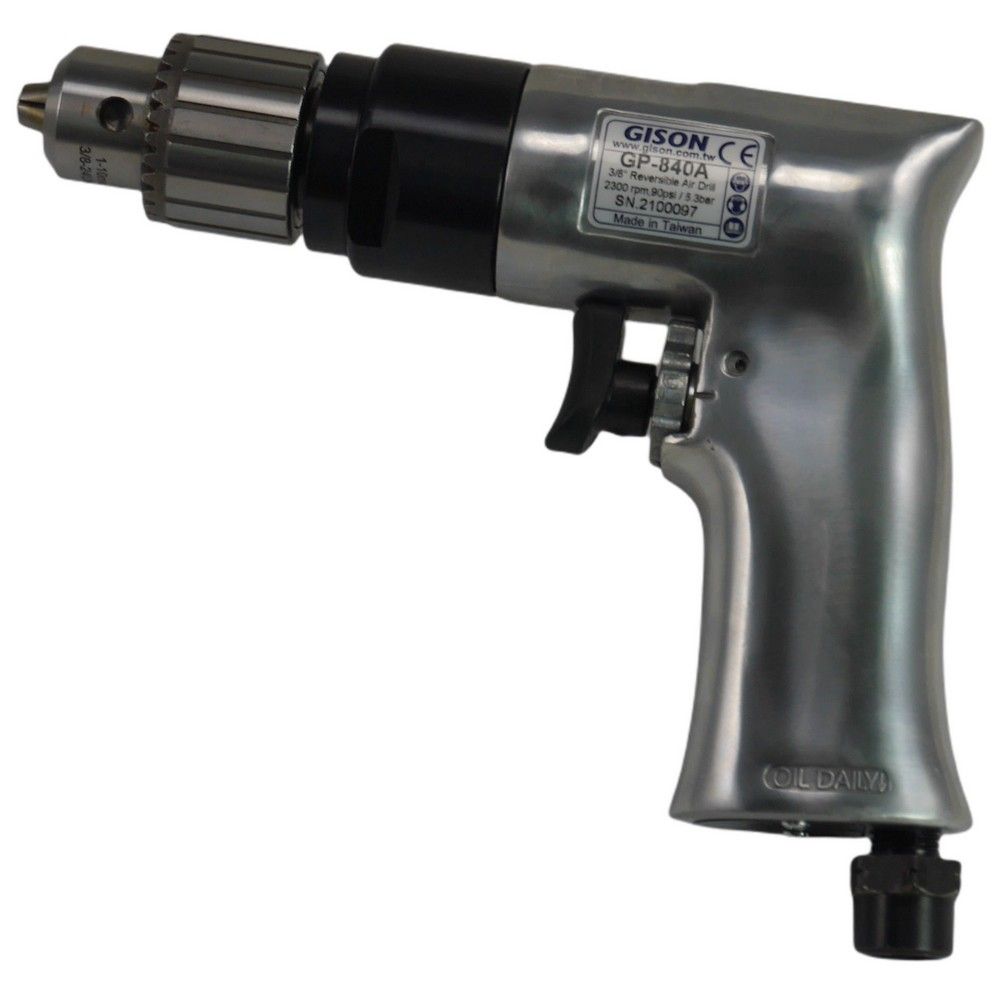 Heavy Duty made in Taiwan Reversible 3/8" Air Drill 