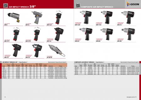 3/8" Air Impact Wrench, Composite Air Impact Wrench