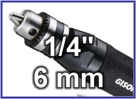 1/4 inch (6 mm) Air Drill - 1/4 inch Air Drill