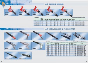 35 36 Air Chiping Hammer Air Needle Scaler