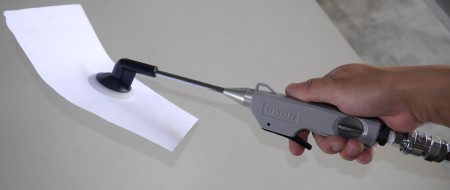 Pratico aspiratore ad aria compressa e pistola ad aria compressa (40 mm, 2 in 1)
