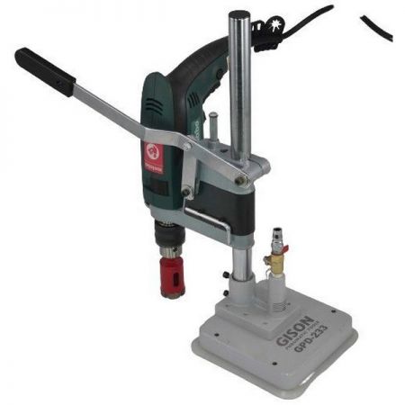 GPD-233 Light Drill Stand (with Vacuum Suction Fixing Base)