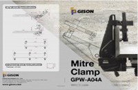 GISON GPW-A04A 石材用45度斜边黏合辅助夹具(Mirte Clamp) 型录 - GISON 石材用45度斜边夹具(Mirte Clamp) 型录
