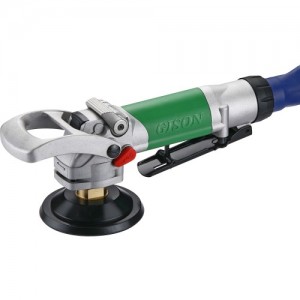 Wet Air Polisher,Sander for Stone (3600rpm, Rear Exhaust, Safety Lever) - Pneumatic Wet Stone Sander,Polisher (3600rpm, Rear Exhaust, Safety Lever)