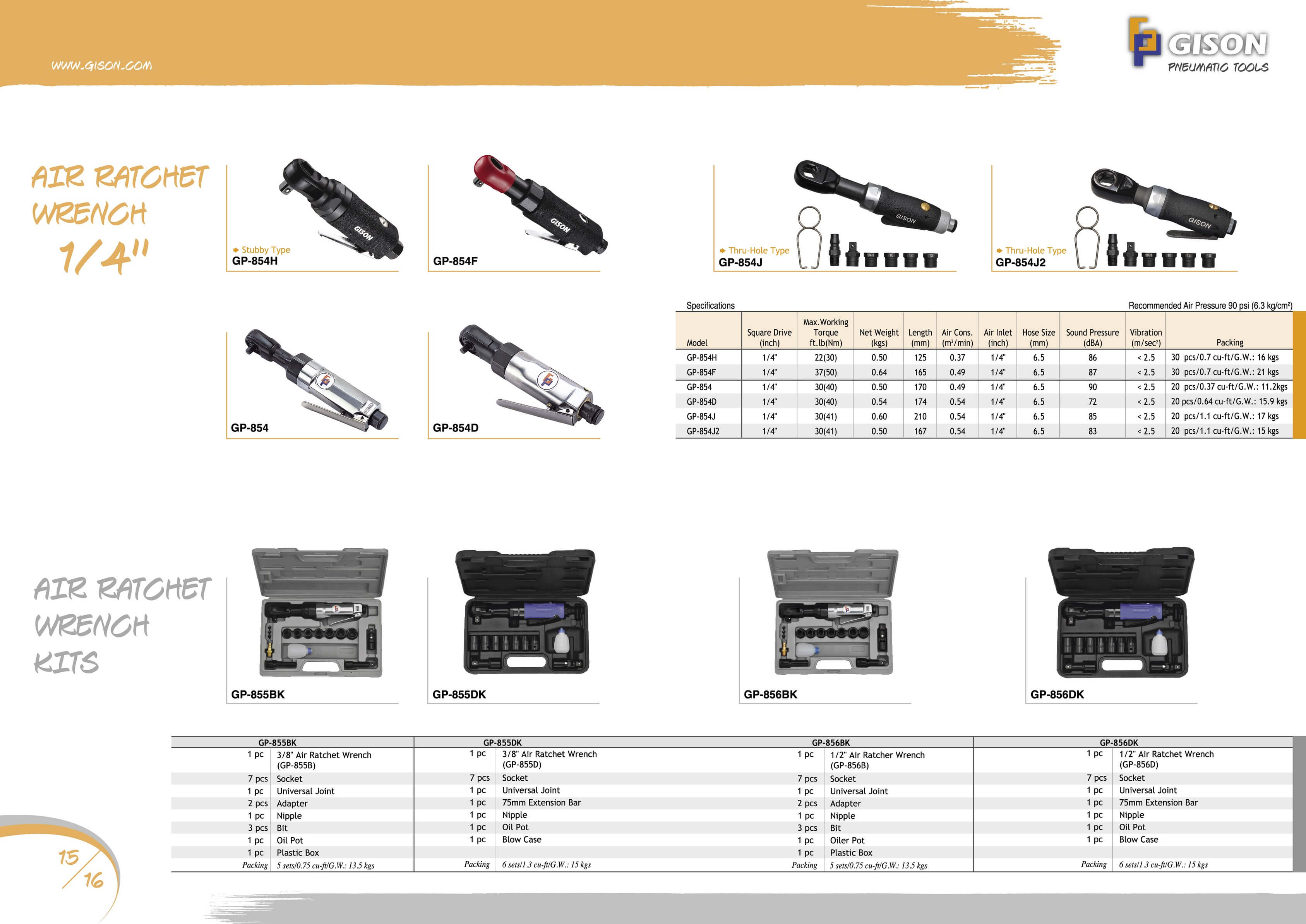 20132014 GISON Air Tools, Pneumatic Tools Catalog HighQuality Air