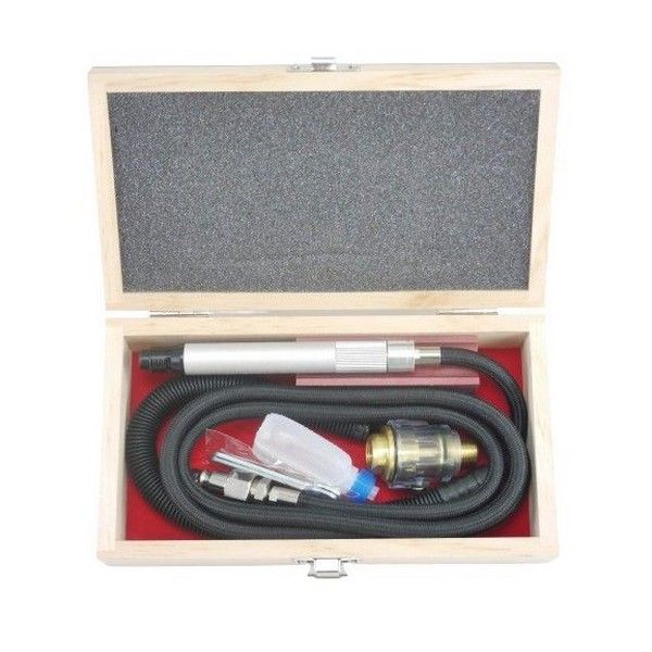 NestNiche Pencil Type Die Grinder, Micro Air Die Grinder, 70000 RPM 90PSI Pneumatic Pencil Grinder Tool, Mini Pneumatic Engraving Pen Kit For Cleaning Dies, Rotors, Backing Plates, Brake Pads, Mounts