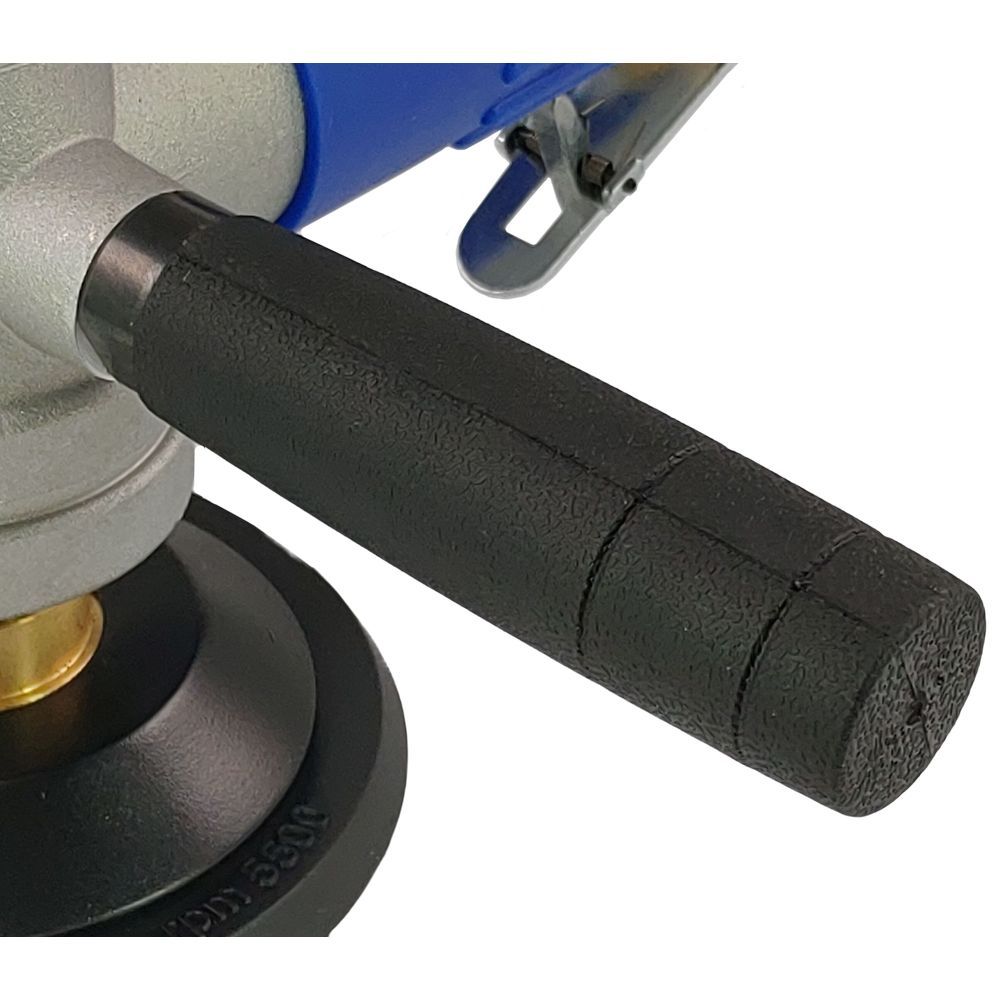 Air Wet Sander,Polisher for Stone (4800rpm, Side Exhaust, Safety Lever