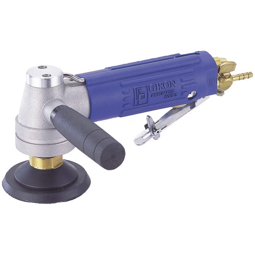 Air Wet Sander,Polisher for Stone (4500rpm, Side Exhaust, Safety Lever