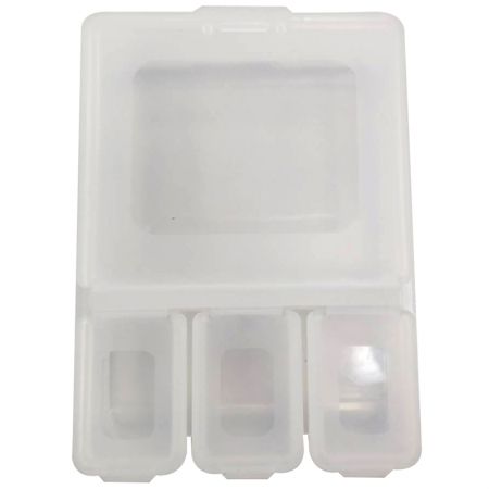 Daily 4 Grids Medicine Box Storage - 4 Grids Pill Case Appearance