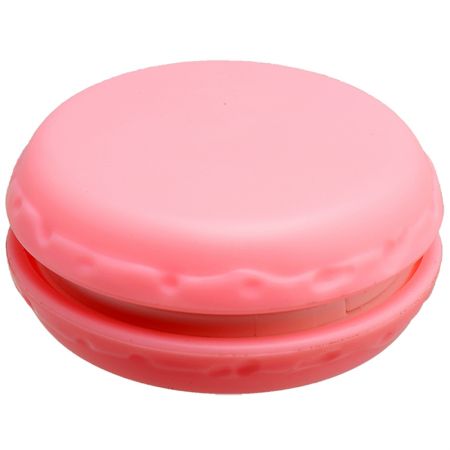 Cute Small Macaron Round Pill Box for Pharmacy Promotional Gift - Macaron Pill Case Appearance
