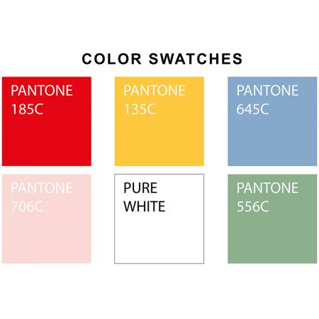 Non-woven Bag for Print (Taiwan Sales) - Custom non-woven bag color swatches.