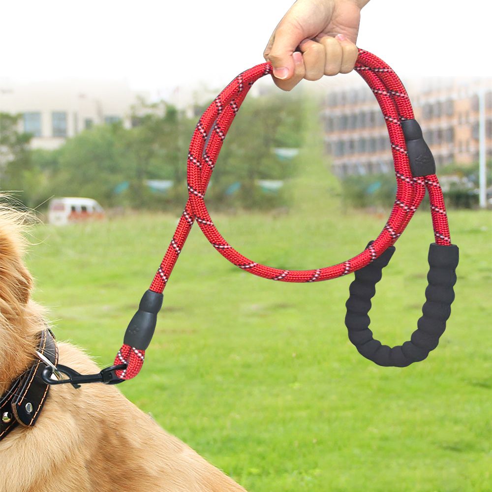 Dog Tow Rope Dog Collar PU Leather Woven Adjustable Dog Harness Medium  Large Dog Collar Cat Collar Pet Supplies Dog Collar