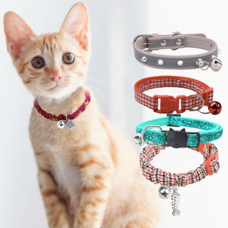 Wholesale Breakaway Cat Collar With Bell - Wholesale Breakaway Cat Collar